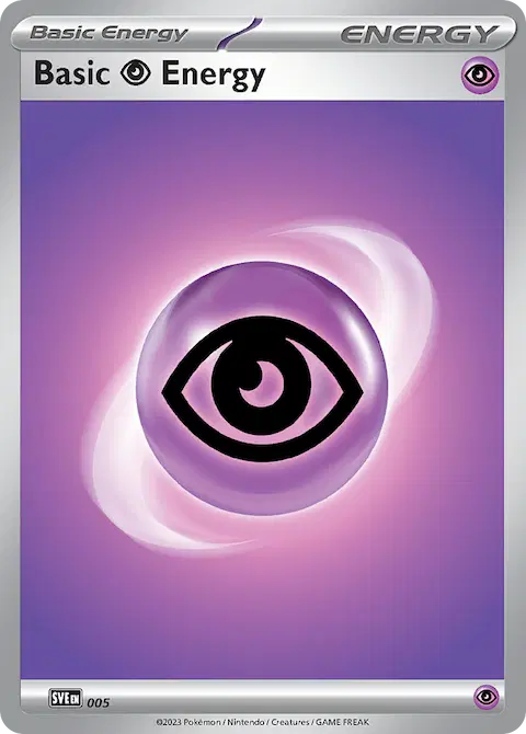Psychic Energy, Scarlet & Violet Energy 005/024