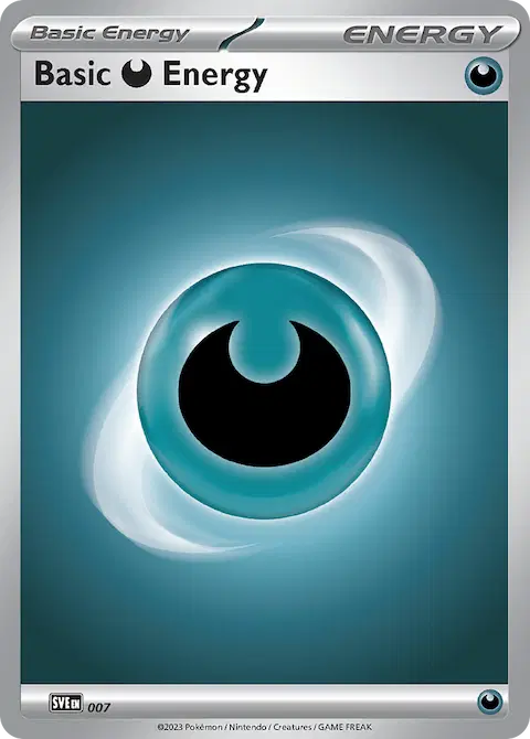 Darkness Energy, Scarlet & Violet Energy 007/024