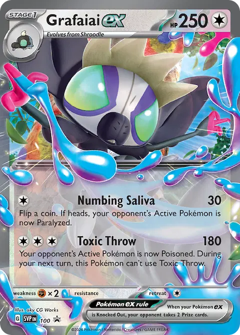 Grafaiai ex, SVP Black Star Promos 100/225