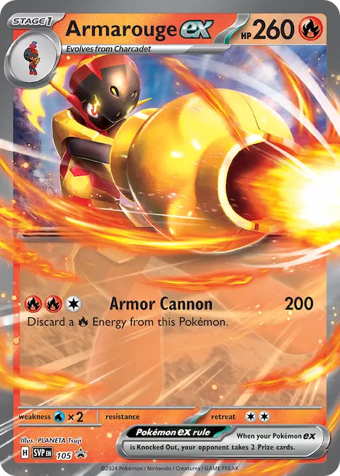 Armarouge ex, SVP Black Star Promos 105/225
