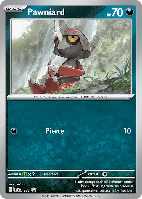 Pawniard, SVP Black Star Promos 111/225
