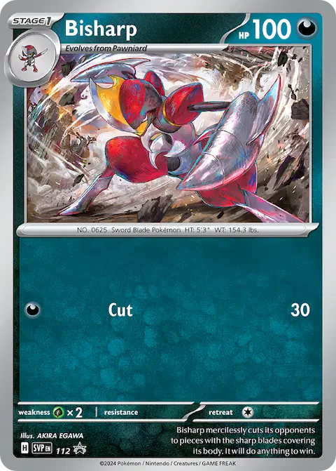 Bisharp, SVP Black Star Promos 112/225