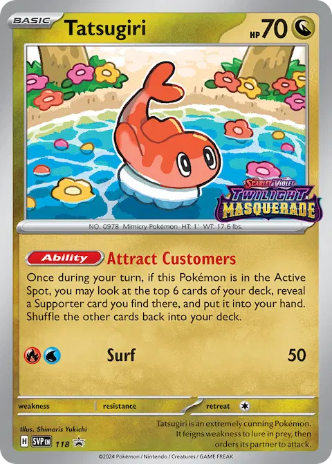 Tatsugiri, SVP Black Star Promos 118/225