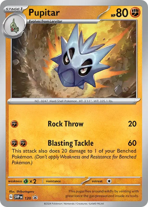 Pupitar, SVP Black Star Promos 120/225