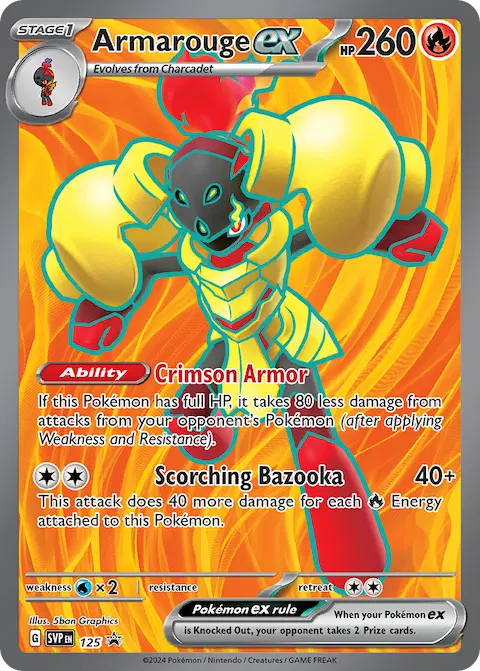Armarouge ex, SVP Black Star Promos 125/225