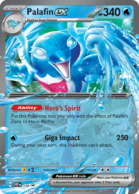 Palafin ex, SVP Black Star Promos 126/225