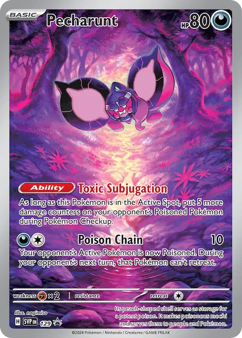 Pecharunt, SVP Black Star Promos 129/225