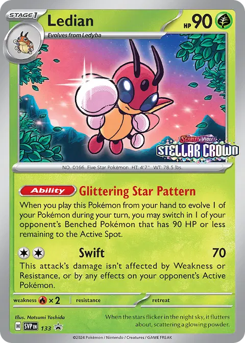 Ledian, SVP Black Star Promos 133/225