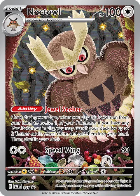 Noctowl, SVP Black Star Promos 141/225