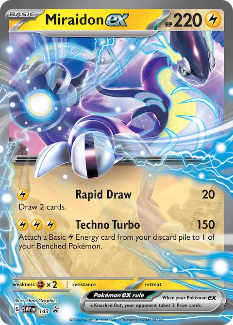 Miraidon ex, SVP Black Star Promos 143/225