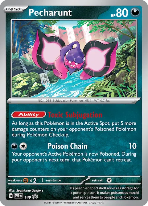 Pecharunt, SVP Black Star Promos 149/225
