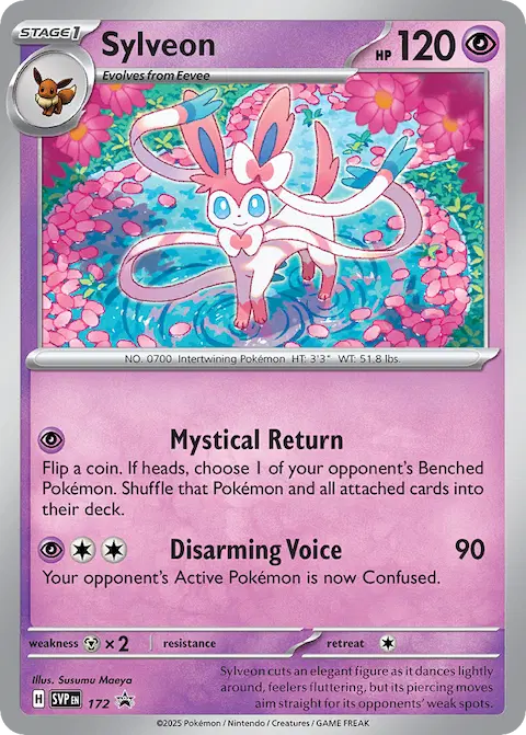 Sylveon, SVP Black Star Promos 172/225