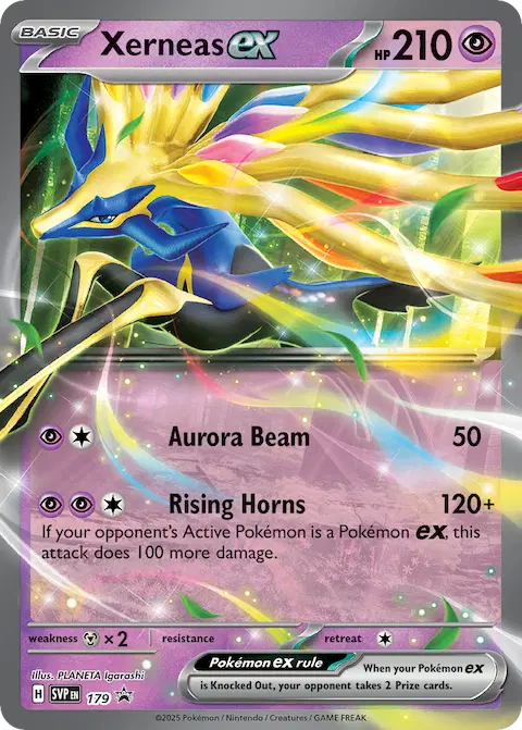 Xerneas ex, SVP Black Star Promos 179/225