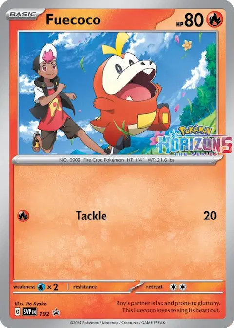 Fuecoco, SVP Black Star Promos 192/225