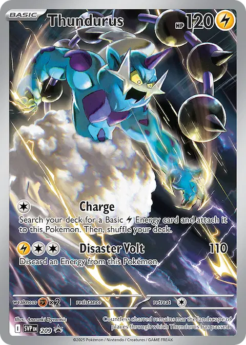 Thundurus, SVP Black Star Promos 209/225