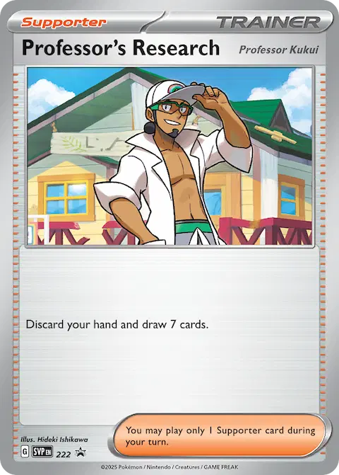 Professor's Research, SVP Black Star Promos 222/225
