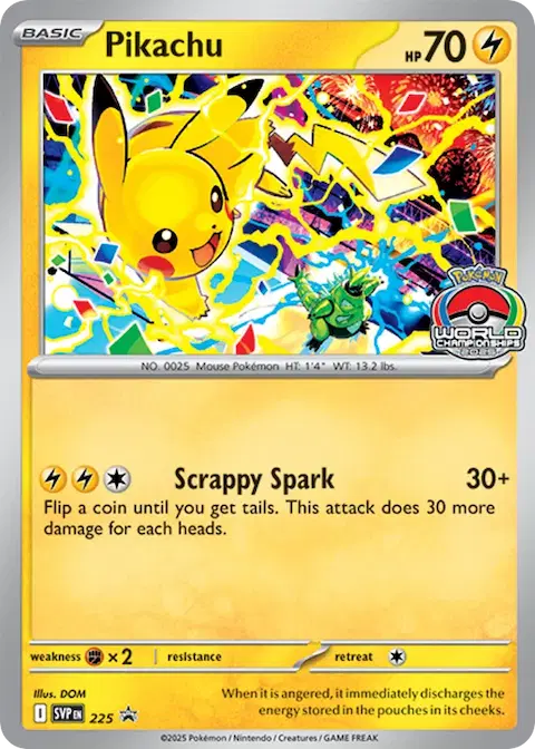 Pikachu, SVP Black Star Promos 225/225