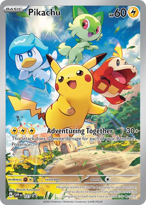 Pikachu, SVP Black Star Promos 027/225