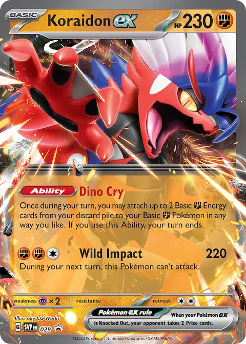 Koraidon ex, SVP Black Star Promos 029/225
