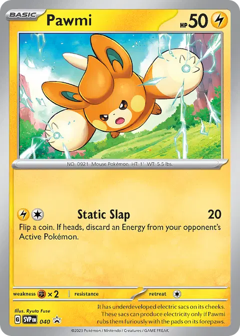 Pawmi, SVP Black Star Promos 040/225