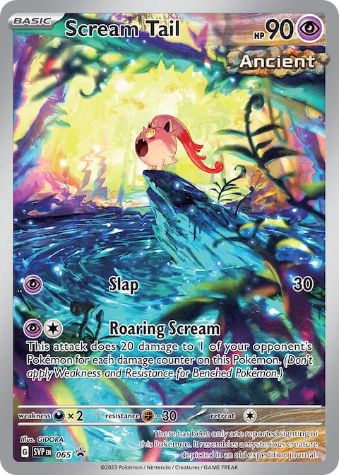 Scream Tail, SVP Black Star Promos 065/225