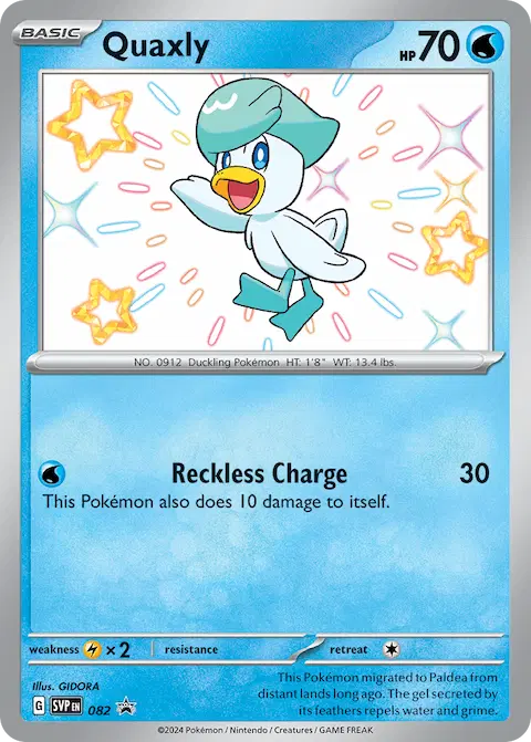 Quaxly, SVP Black Star Promos 082/225