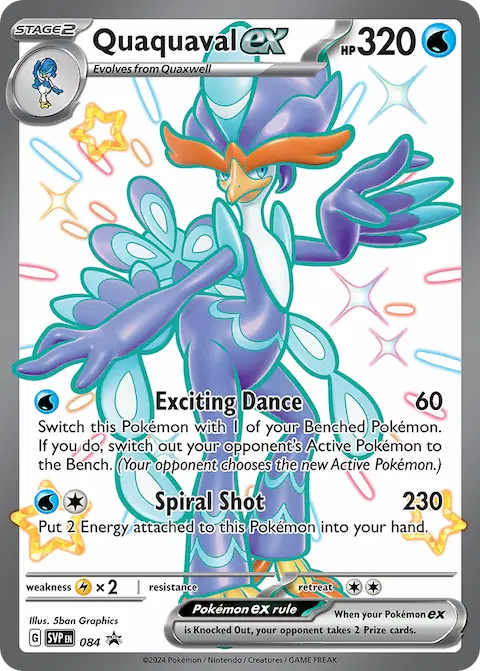 Quaquaval ex, SVP Black Star Promos 084/225