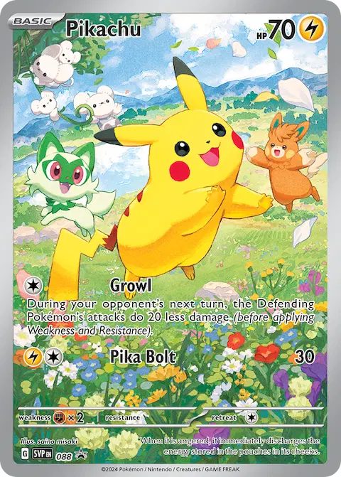 Pikachu, SVP Black Star Promos 088/225
