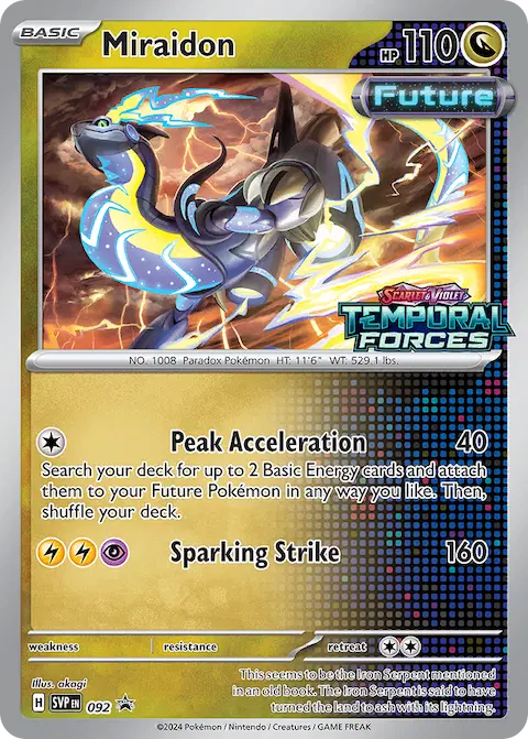 Miraidon, SVP Black Star Promos 092/225