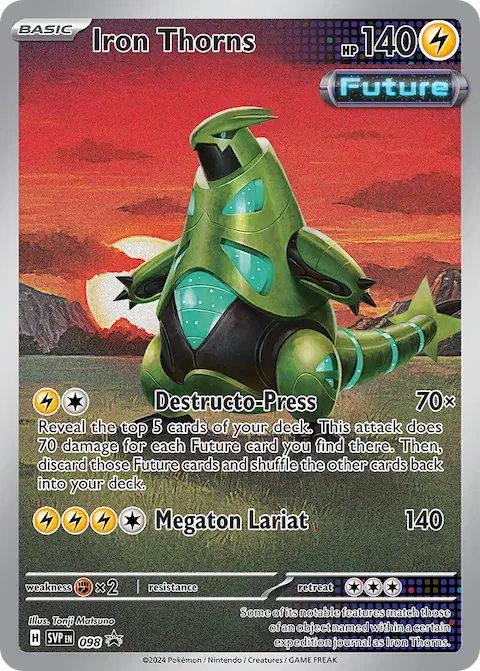 Iron Thorns, SVP Black Star Promos 098/225