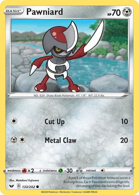 Pawniard, Sword & Shield 133/202