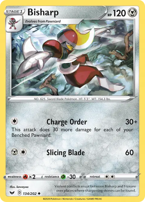 Bisharp, Sword & Shield 134/202