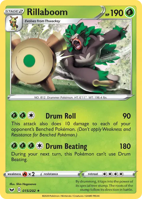 Rillaboom, Sword & Shield 15/202