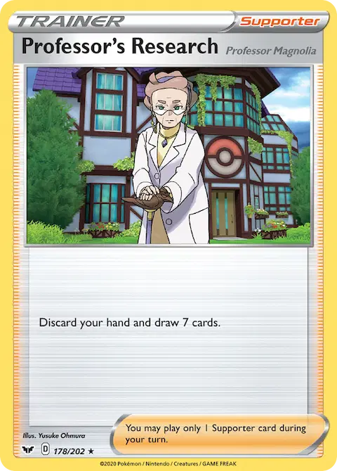 Professor's Research (Professor Magnolia), Sword & Shield 178/202