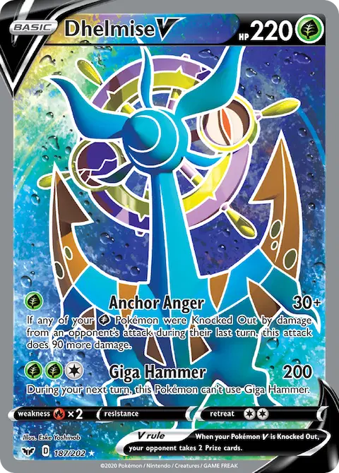 Dhelmise V, Sword & Shield 187/202