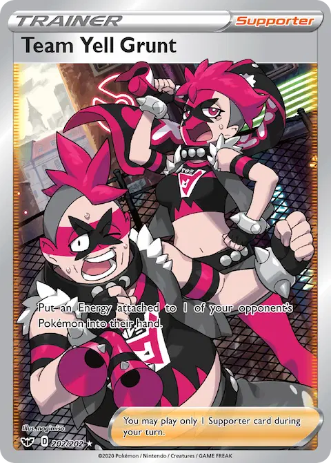 Team Yell Grunt, Sword & Shield 202/202