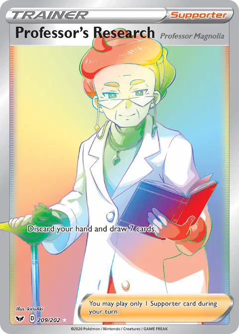 Professor's Research (Professor Magnolia), Sword & Shield 209/202