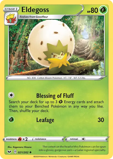 Eldegoss, Sword & Shield 21/202
