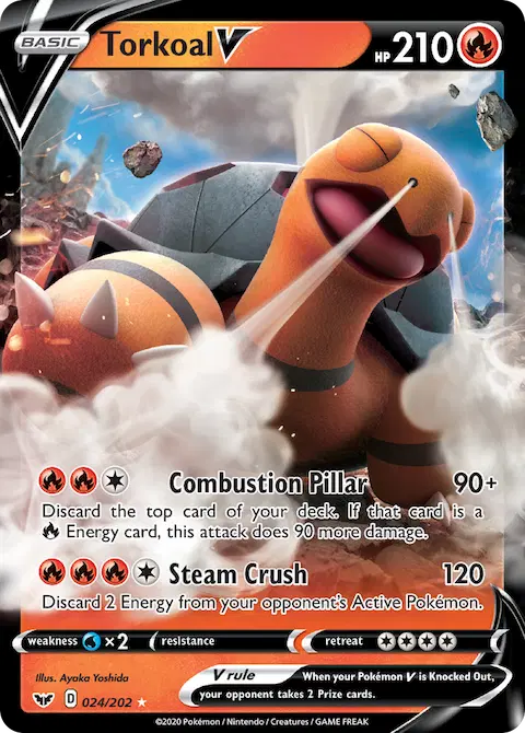 Torkoal V, Sword & Shield 24/202