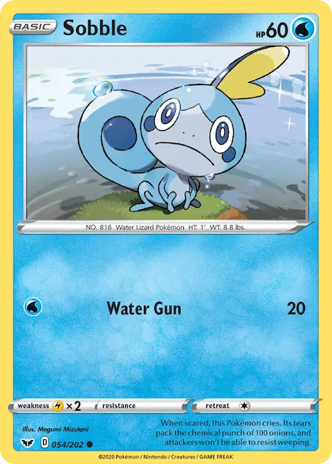 Sobble, Sword & Shield 54/202