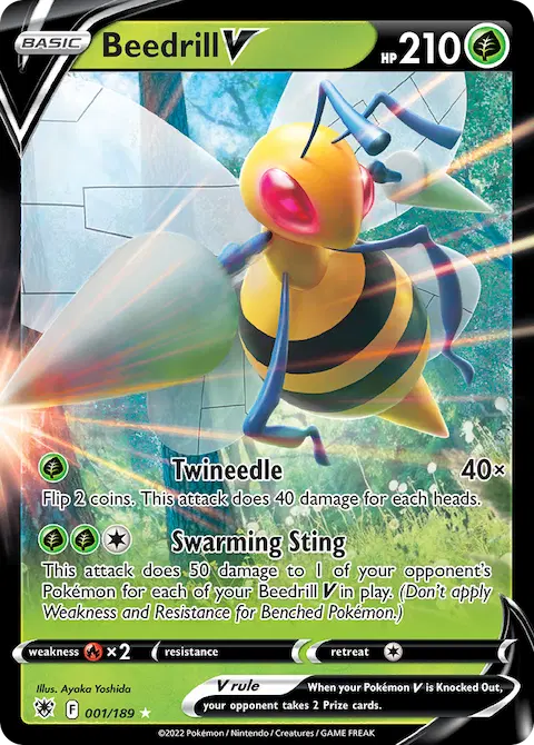 Beedrill V, Astral Radiance 001/189
