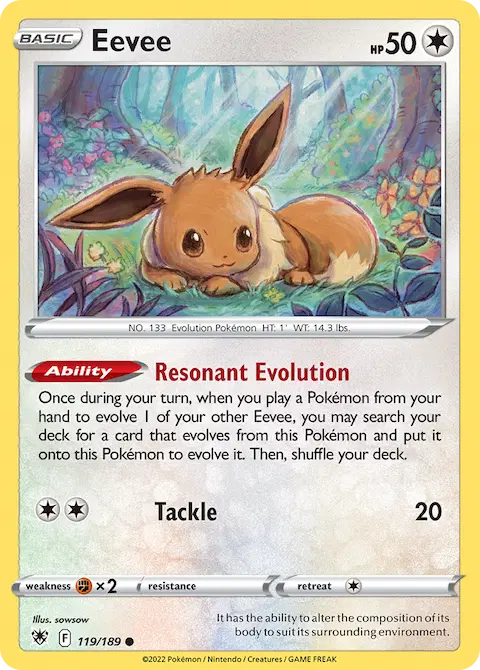 Eevee, Astral Radiance 119/189