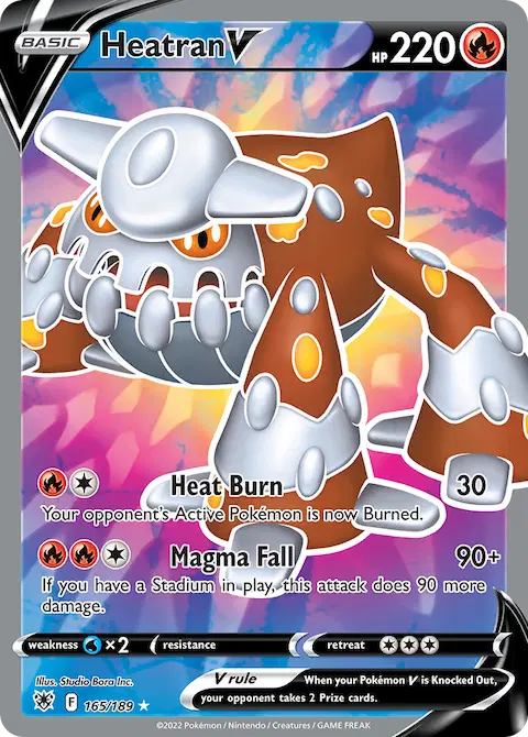 Heatran V, Astral Radiance 165/189