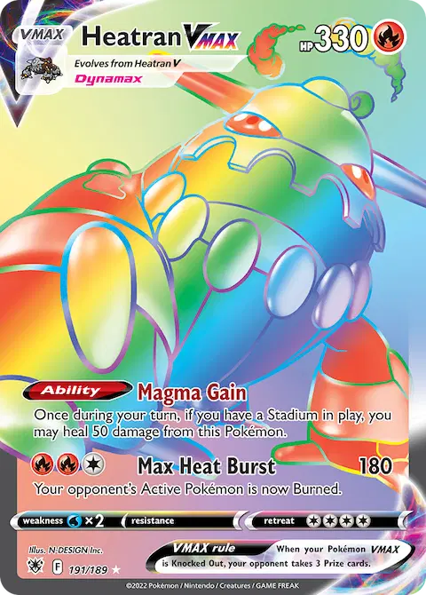 Heatran VMAX, Astral Radiance 191/189