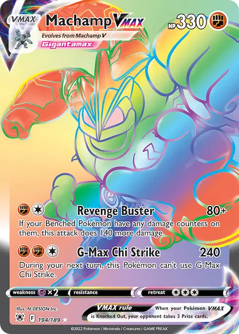 Machamp VMAX, Astral Radiance 194/189