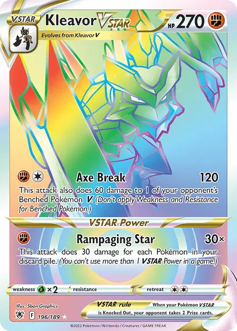 Kleavor VSTAR, Astral Radiance 196/189