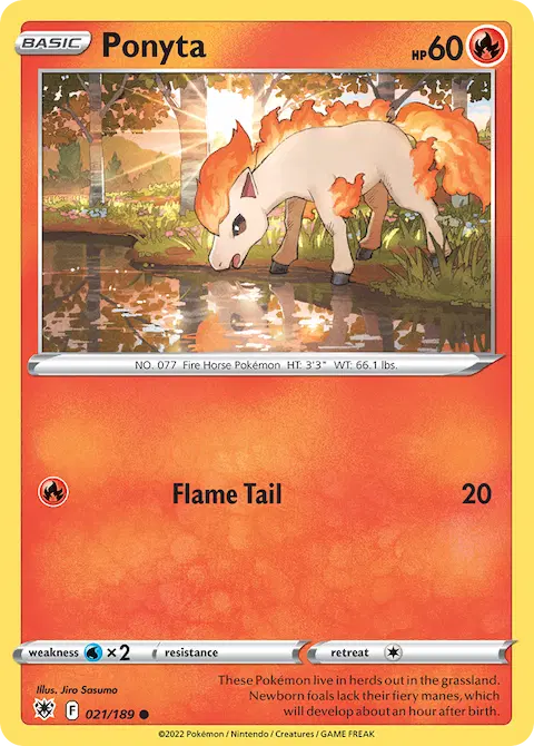 Ponyta, Astral Radiance 021/189