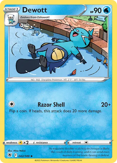 Dewott, Astral Radiance 042/189