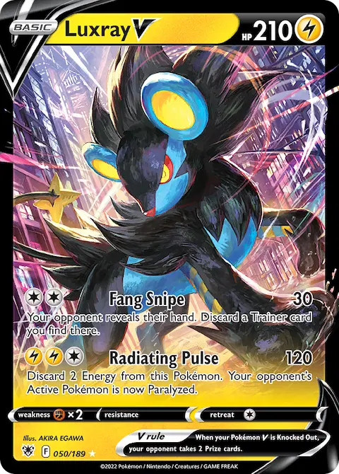 Luxray V, Astral Radiance 050/189