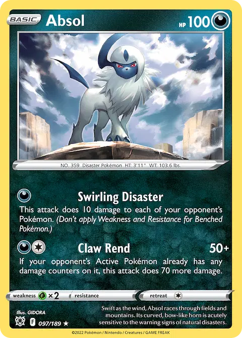 Absol, Astral Radiance 097/189
